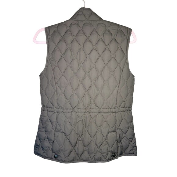 Eddie Bauer Vest Womens Small P Brown Premium Goose Down Puffer Quilted Pockets - Picture 2 of 13